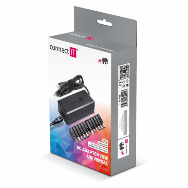 CONNECT IT Univerzální notebookový adaptér 70W