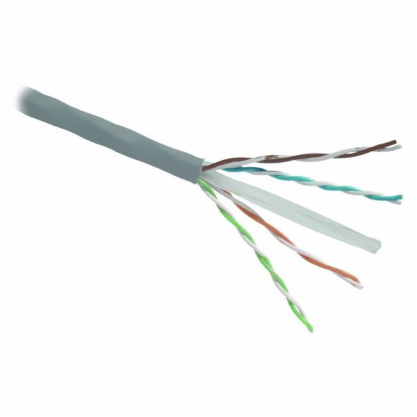 PLANET kabel UTP, drát, 4pár, Cat6, Planet Elite, Dca (ba...