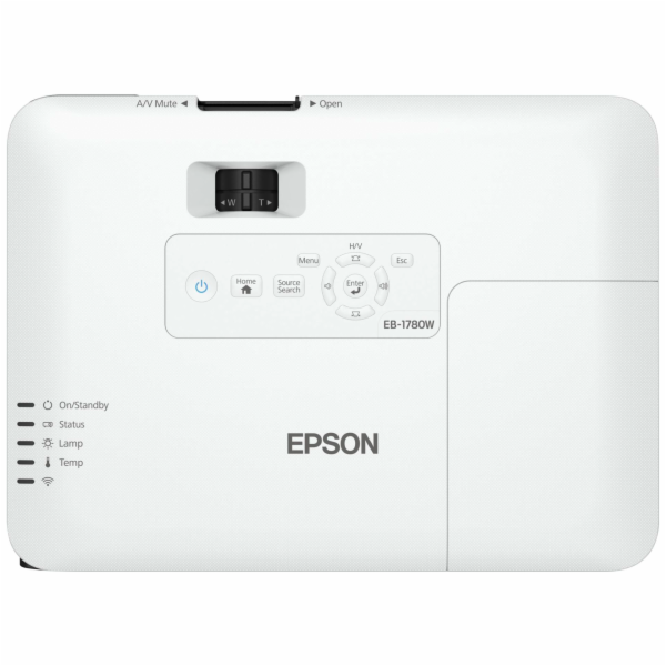 EPSON projektor EB-1780W, 1280x800, 3000ANSI, 10000:1, HD...