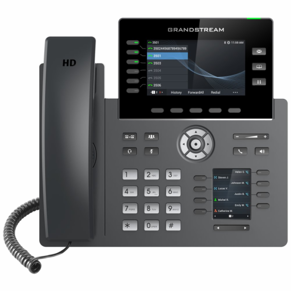 Grandstream GRP2616 SIP telefon, 2xdisplej, 4.3" a 2.4", ...