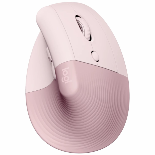 Logitech Lift Vertical Ergonomic Mouse - ROSE/DARK ROSE -...