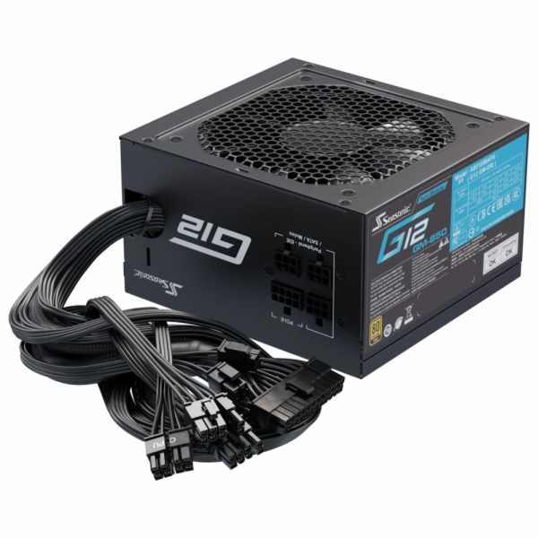 SEASONIC zdroj 850W G12 GM-850, 80+ GOLD