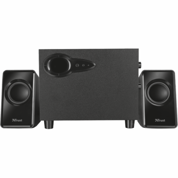 TRUST Reproduktory 2.1 Avora Subwoofer Speaker Set - black
