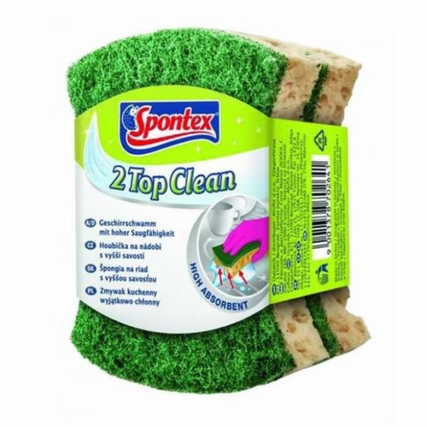 Mycí houby Spontex Top Clean, 2 ks.