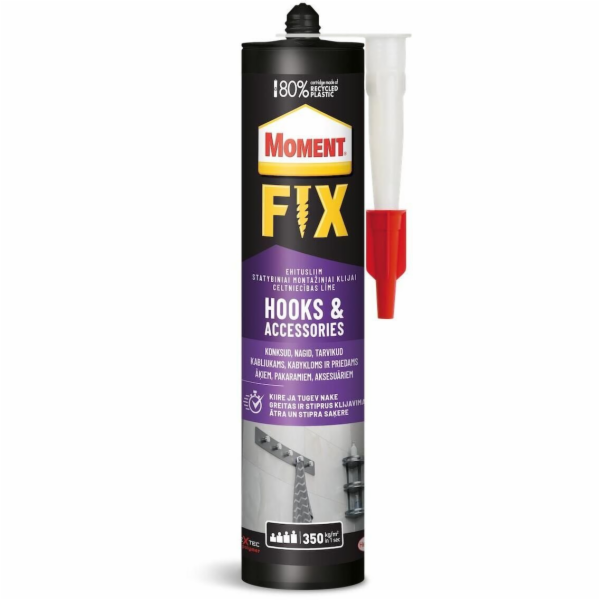 Moment Fix Hooks & Accessories montážní lepidlo, 440 g