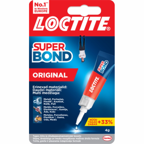Kontaktní lepidlo Loctite Super Bond Original 4g