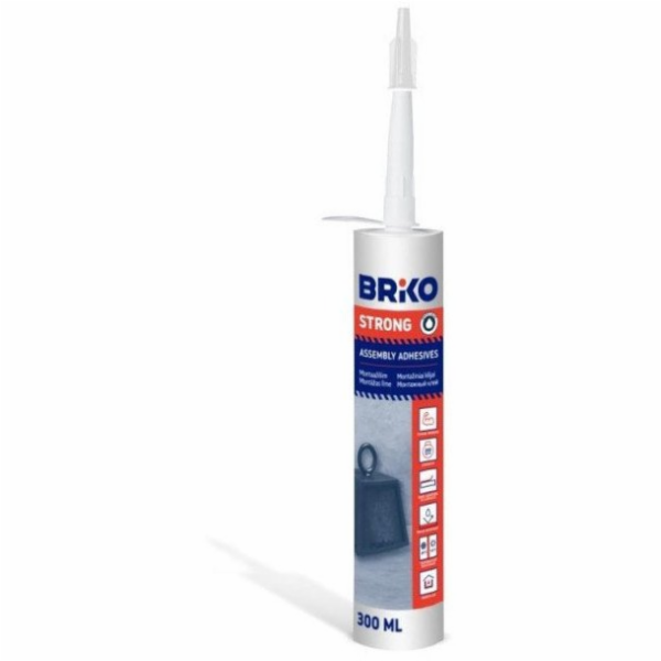 Montážní lepidlo - tekuté hřebíky Strong Briko, 300 ml