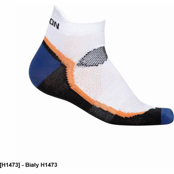 Ponožky Ardon Sport, modrá/bílá/oranžová, 42-45