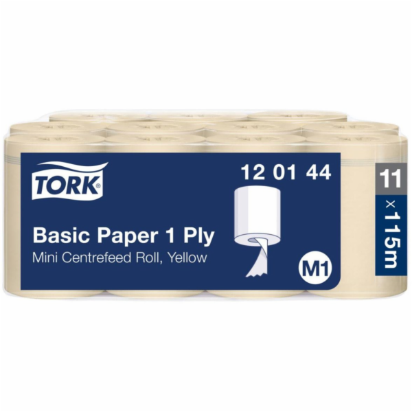 Papírový ručník Tork Basic, 1 vrstva.