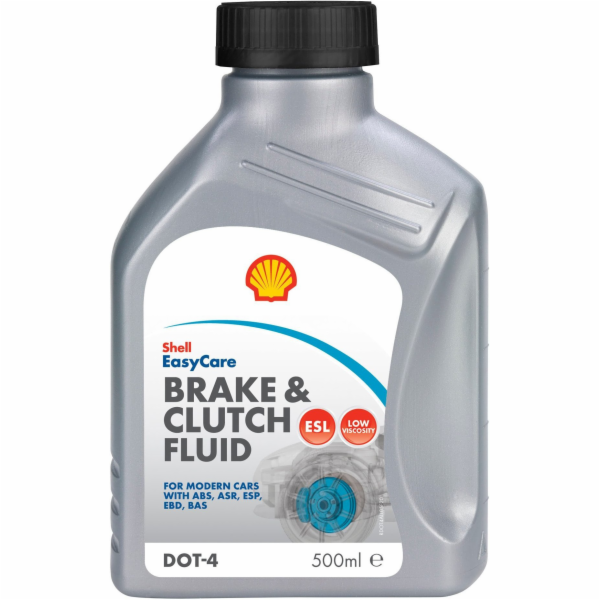 Brzdová kapalina Shell DOT-4, 0,5l