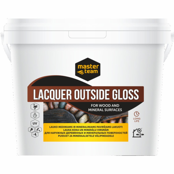 Varnish Master Team Lacquer vnější, lesklý, 1l