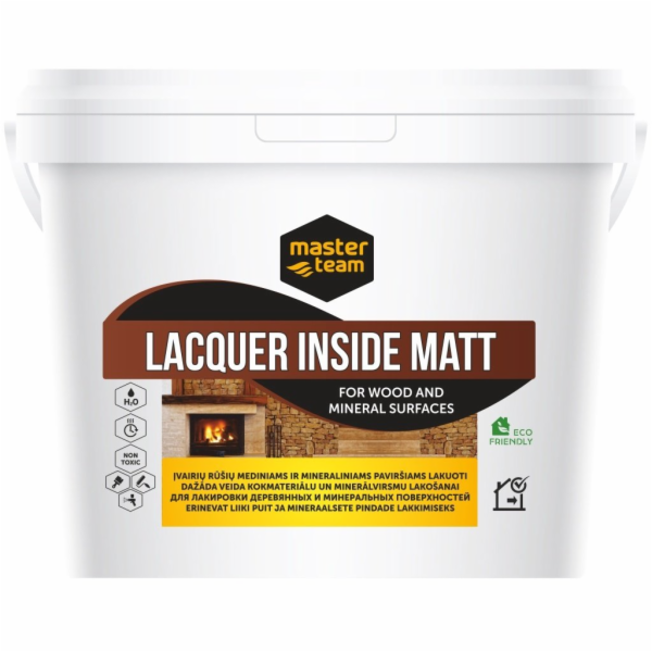 Lak Master Team Lacquer uvnitř, matný, 3 l