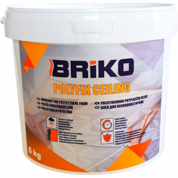 Lepidlo Briko Polyfix Stropní 6kg