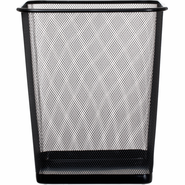 Čtvercová popelnice OKKO 68405, 20 l, černá