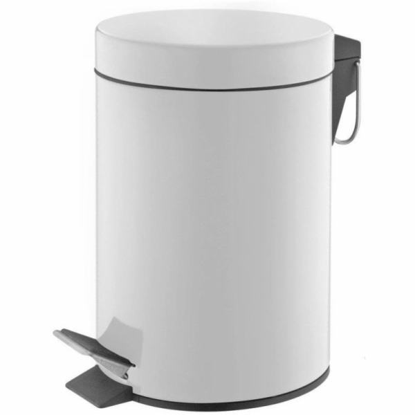 Šlapací koš, T-Y0103M, 3 l, bílý, OKKO