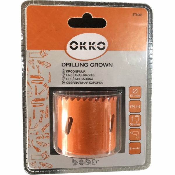 Vrták OKKO 51mm