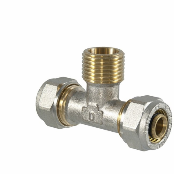 Upínací T-kus 1060, 3/4" x 20 mm, vnější závit