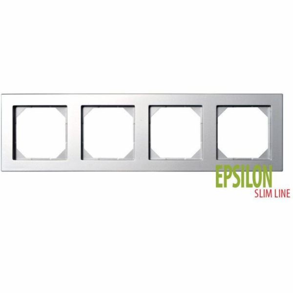 Čtyřmístná židle LIREGUS EPSILON, barva metalíza