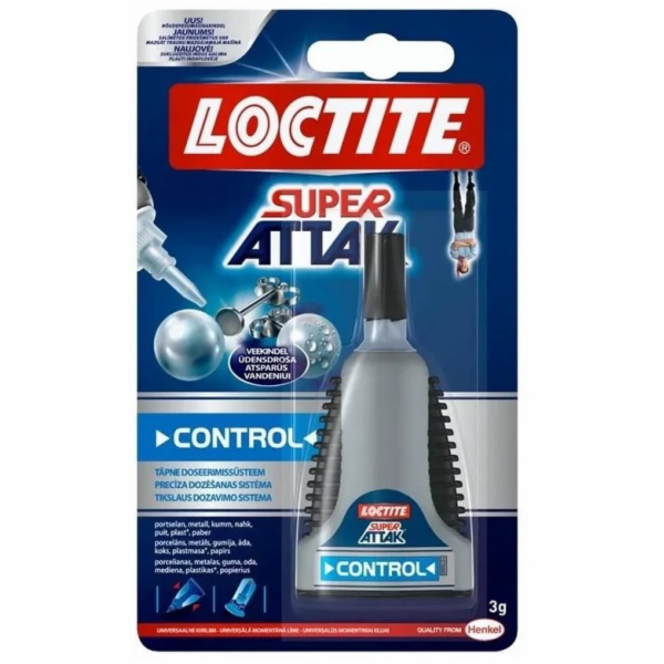 Univerzální lepidlo Loctite Super Bond Control, 3 g
