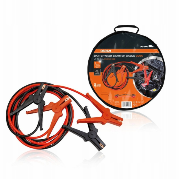 Startovací kabely Osram, 300 A