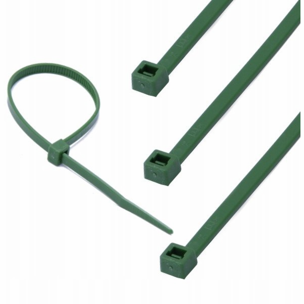 Upevňovací popruh Elematic, 4,5 x 290 mm, zelený