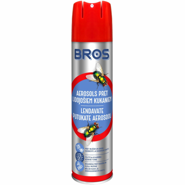 Aerosol na odpuzování létajícího hmyzu Bros, 0,4l