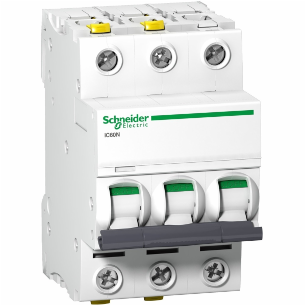 Automatický spínač Schneider IC60N, 3P, C, 20A, 10kA