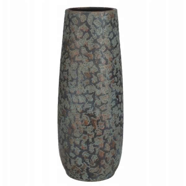 Hrnec Mica Clemente 1034814, keramika, V 21,5 cm, měď