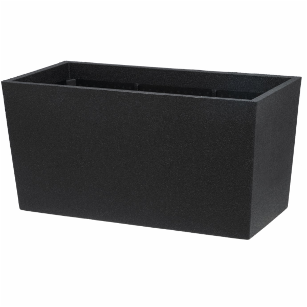 Plastový hrnec 4LIVING 276396, černý, 76×39×39 cm