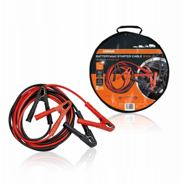 Startovací kabely Osram, 900 A