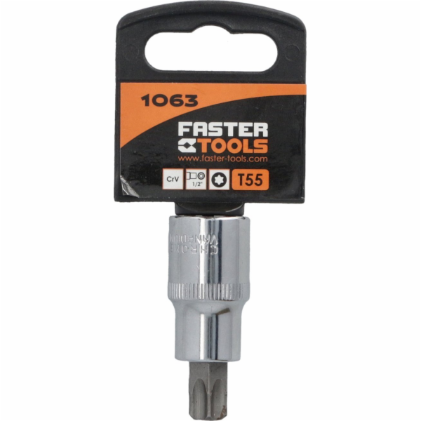 Otočná hlava Faster Tools Torx 45 CR-V 1/2"