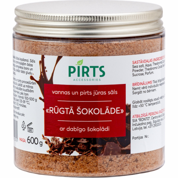 Mořská sůl do sauny Hořká čokoláda, 600g