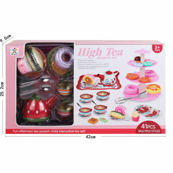 Hračka čajová souprava Dessert 966-D1