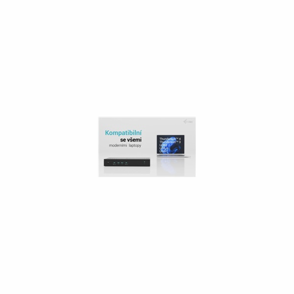 i-tec Universal 5x 4K Display Docking Station, Power Deli...