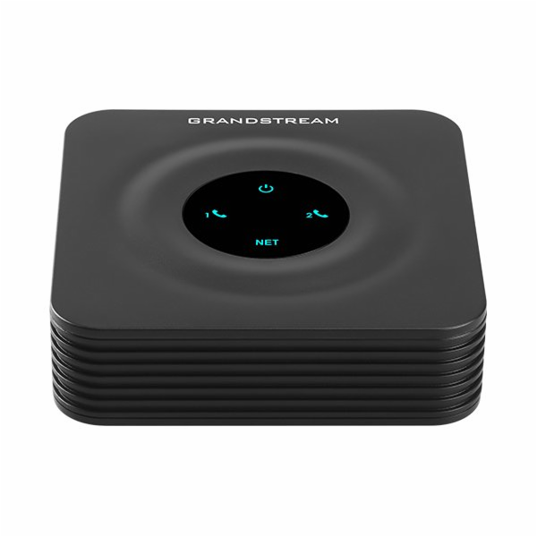 Grandstream HT802 V2 (ATA), 2x FXS, 2 SIP účty, 1x LAN, 3...