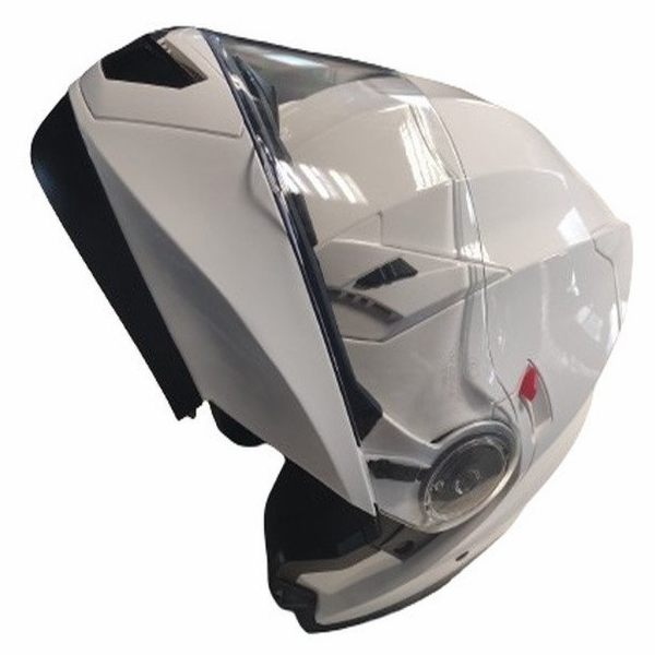 Moto přilba YM-925, M (57-58 cm), bílá