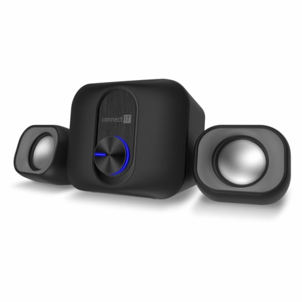 CONNECT IT Rumble PRO PC reproduktory 2.1 ČERNÉ