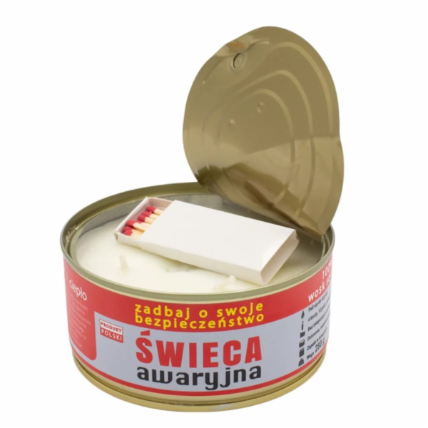Nouzová svíčka HASKE Pro 280g, 48h