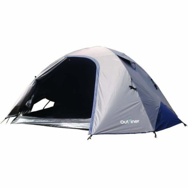 OUTLINER Outliner UV50+ čtyřmístný stan, hnědý