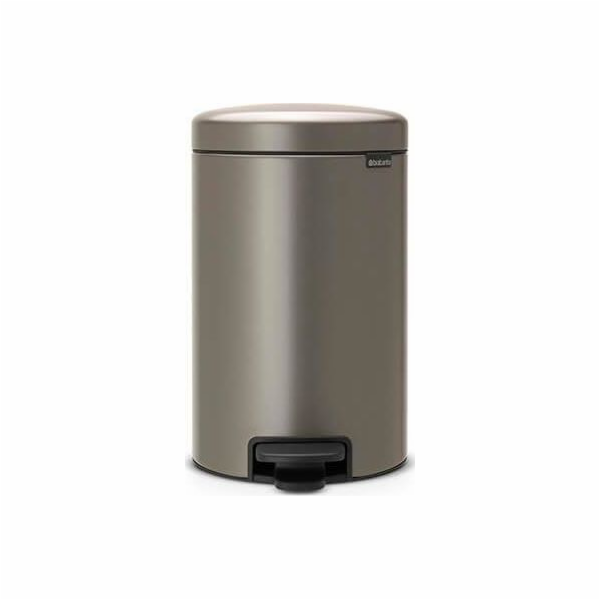 Odpadkový koš Brabantia NewIcon, šedý, 12 l, 41,1 x 25,1 cm