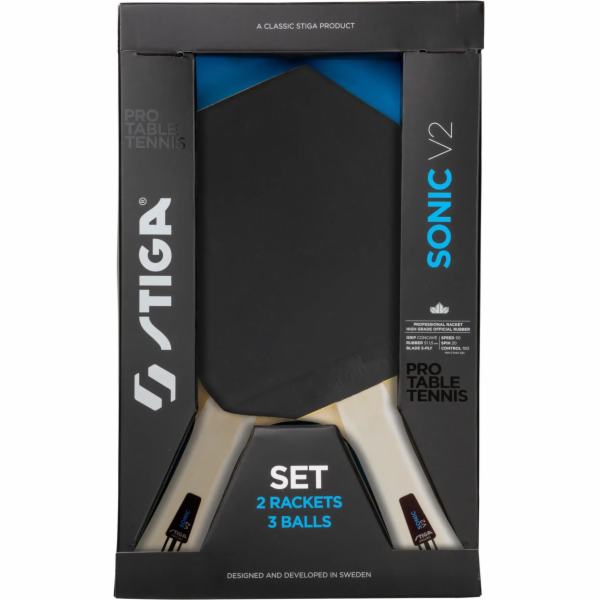 Sada na stolní tenis Stiga CYBERSHAVE V2 - Hobby