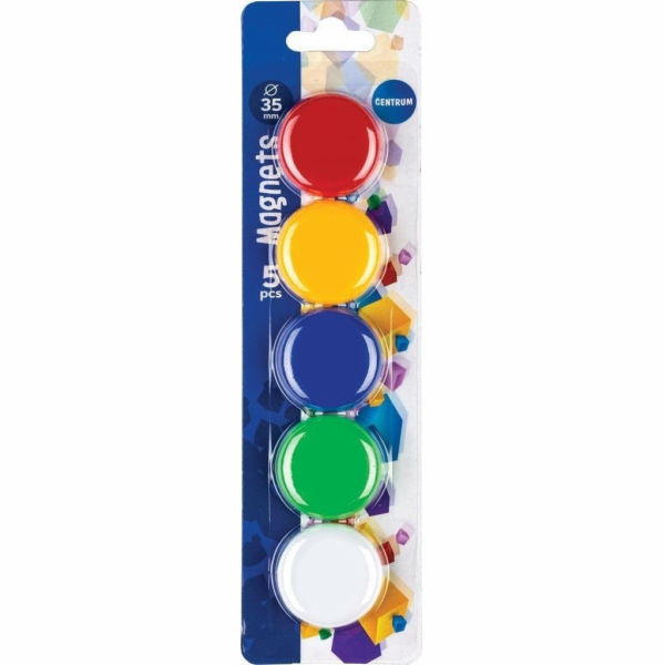 Magnety Centrum Europa, O 35 mm, 5 ks.