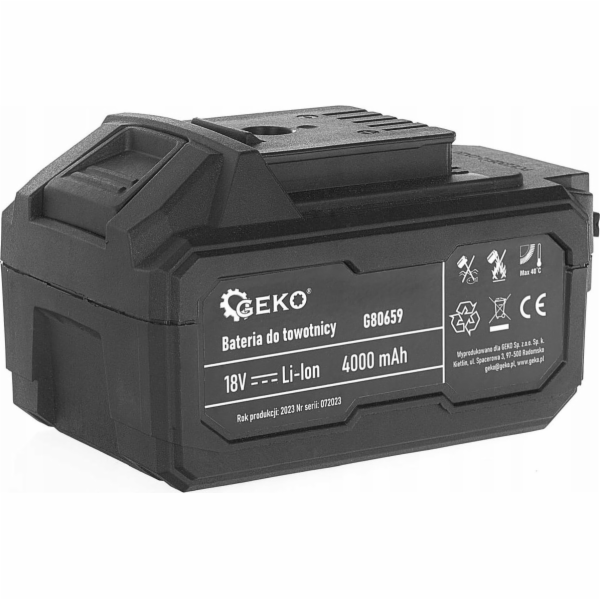 Geko Baterie pro odtahovku G80657 – 4,0 Ah 18V (5)
