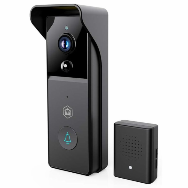 NEDIS Wi-Fi chytrý dveřní videotelefon/ 2304x1296 / 3Mpix...