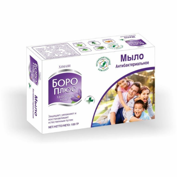 BORO_PLUS Mýdlo Boro Plus 100g