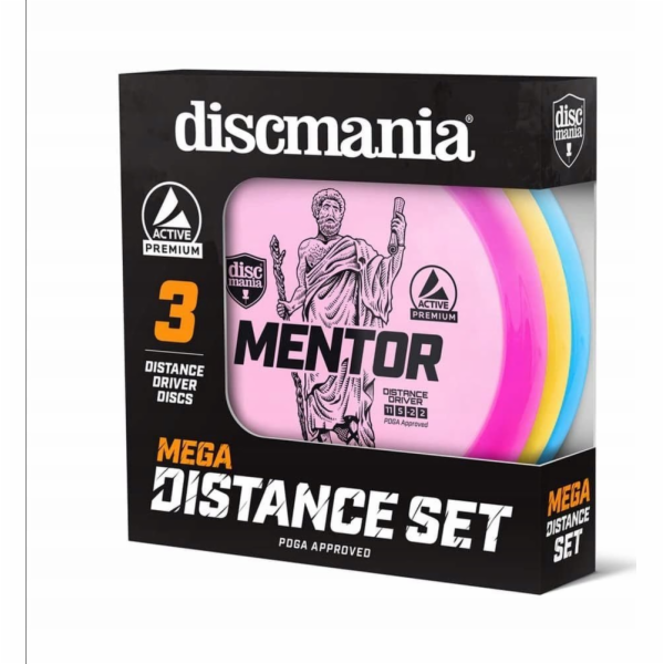 Sada disků na discgolf Discmania 3dílná.