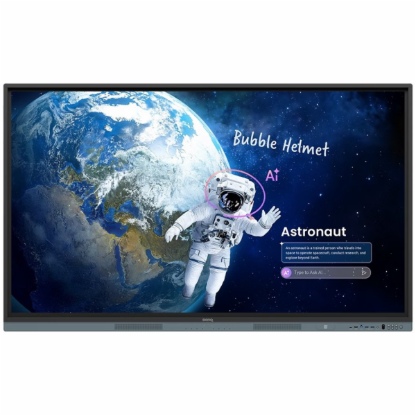 BENQ dotykový IPS panel 65" RM6505 8/128Gb Android 15