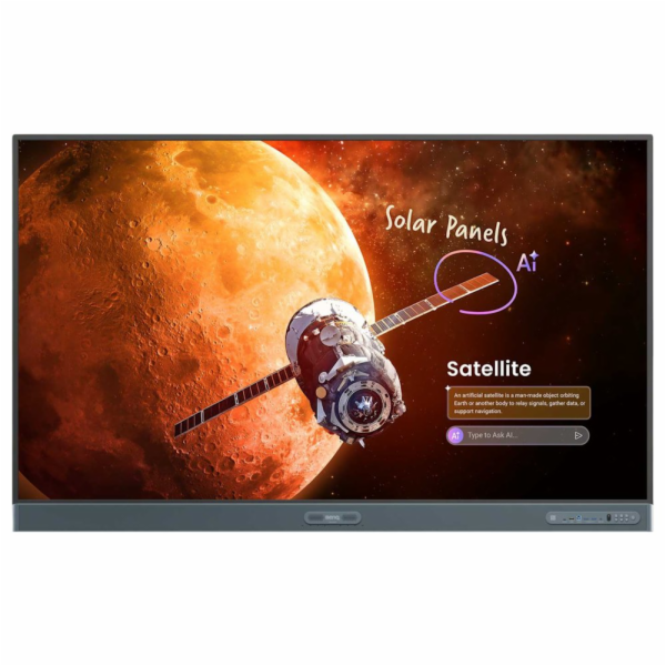 BENQ RP7505 BLACK, LED Panel 75"