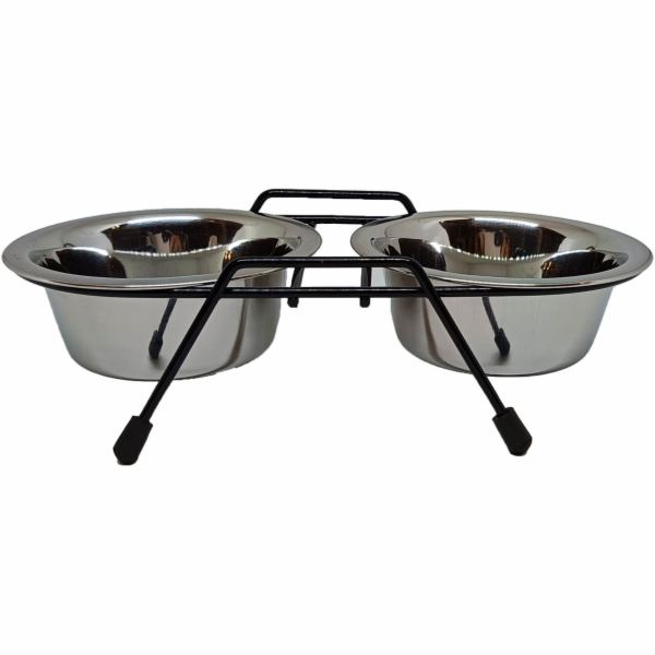 Miska na krmení Hoppy Wire Diner Trapeze, 0,24 l, 2 ks