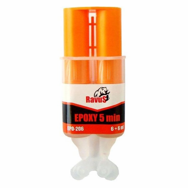 Lepidlo Ravus Epoxy 5 min, 6+6 ml